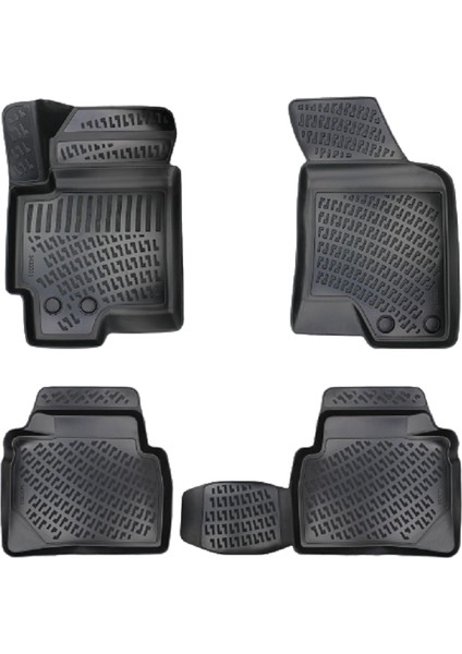 Hyundai Elantra 3D Havuzlu Paspas 2001-2006 Arası Caraks Marka