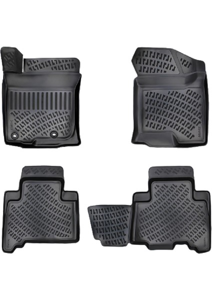 Toyota Land Cruiser 3D Havuzlu Paspas 2011 Sonrası Caraks Marka