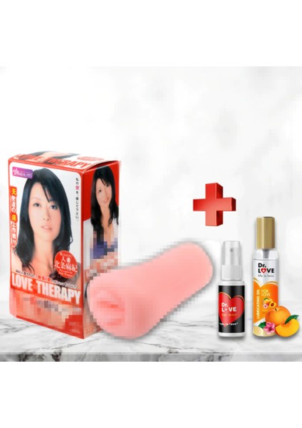 Gerçekçi Silikon Suni Vajina 105 cm Mastürbatör + Jel + Sprey