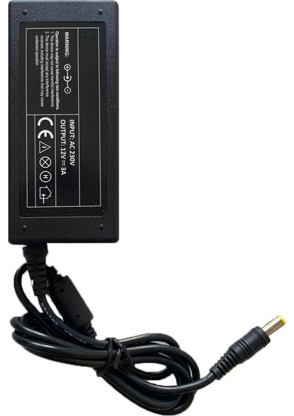 RA-1230 12 Volt 3 Amper Plastik Kasa Adaptör