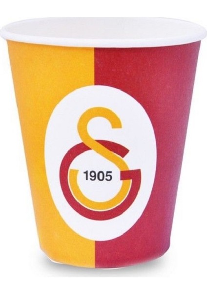 Galatasaray Temalı Karton Bardak 8 Adet