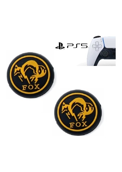 Ps5 Dualsense 1 Çift Kabartma Desenli Analog Başlığı