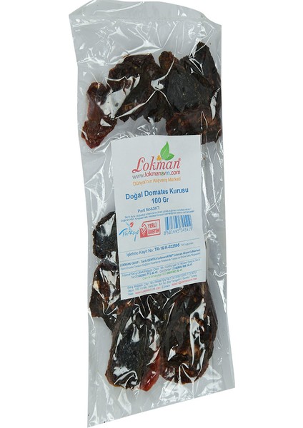 Doğal Domates Kurusu 100 gr