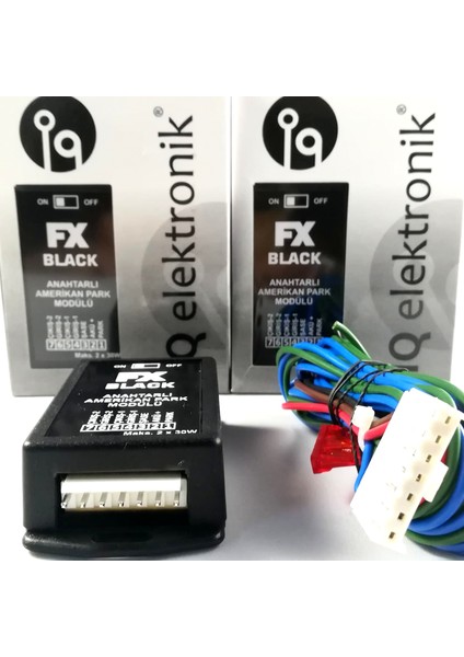 Iq Ayarsız Anahtarlı Amerikan Park Modulü Fx Black