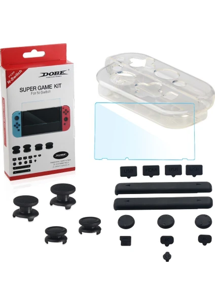 Nintendo Switch Super Game Kit Koruyucu Set