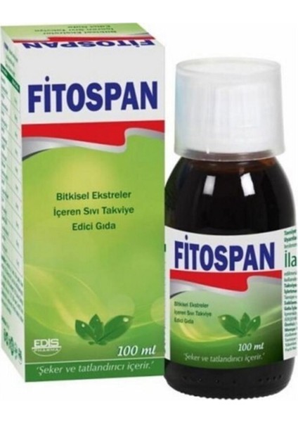 Fitospan Bitkisel Şurup 100 ml Takviye