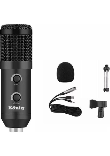 K-Cm 300 USB Ekolu Condenser Mikrofon