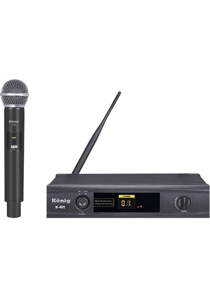 K-401 Wireless El Telsiz Mikrofonu