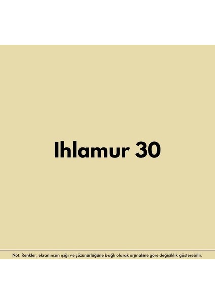 Izower Ipeksi Mat Silikonlu Iç Cephe Boyası ( Silinebilir ) - Ihlamur 30 ( 3.5kg )