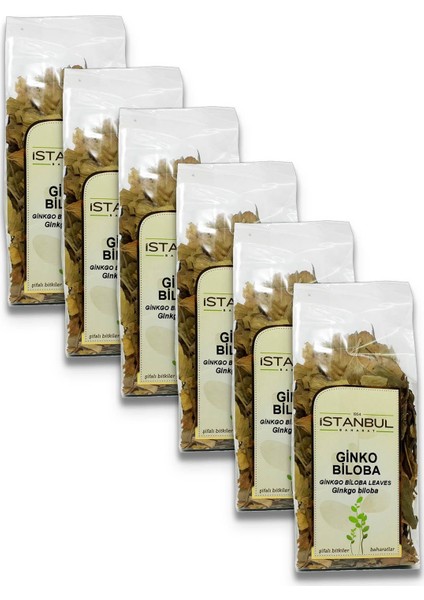 Istanbul Baharat Ginkgo Biloba Yaprağı 6 x 30 gr