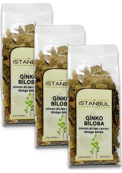 Istanbul Baharat Ginkgo Biloba Yaprağı 3 x 30 gr