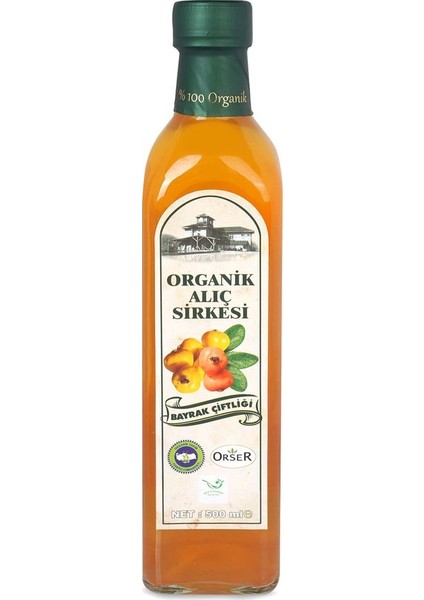 Organik Alıç Sirkesi 500 Ml.