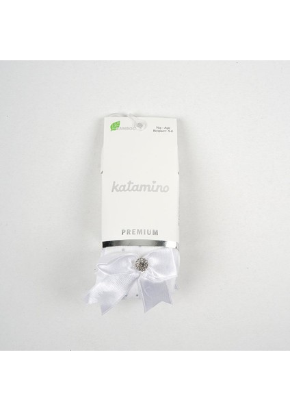 Tulu Aksesuarlı Bambu Külotlu Çorap