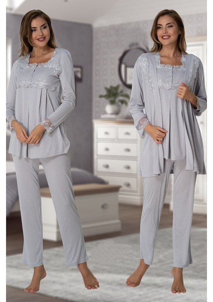 t Sabahlıklı Lohusa Pijama Takımı