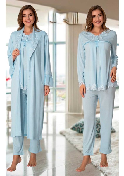 t Sabahlıklı Lohusa Pijama Takımı