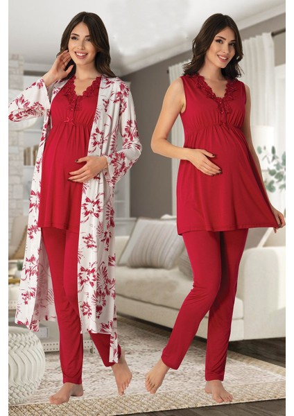 t Sabahlıklı Lohusa Pijama Takımı