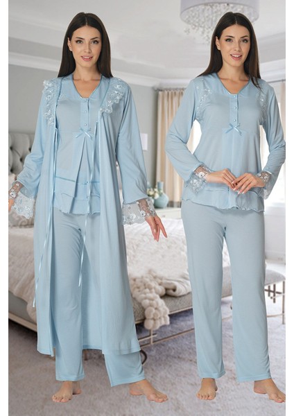 t Sabahlıklı Lohusa Pijama Takımı