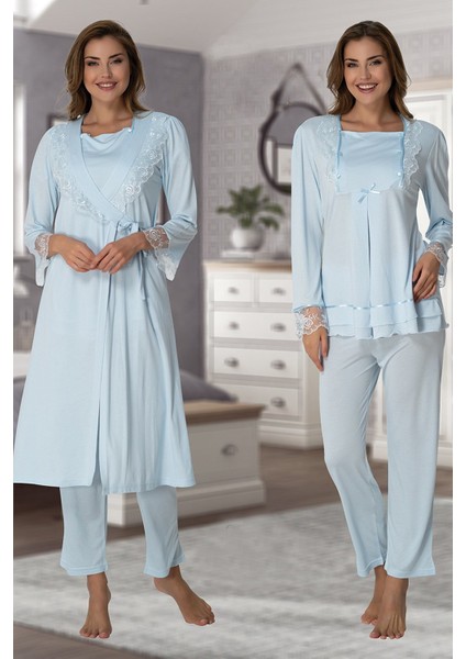 t Sabahlıklı Lohusa Pijama Takımı