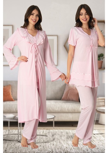 t Sabahlıklı Lohusa Pijama Takımı