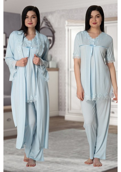 t Sabahlıklı Lohusa Pijama Takımı