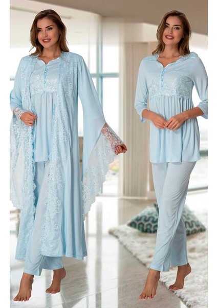 t Sabahlıklı Lohusa Pijama Takımı