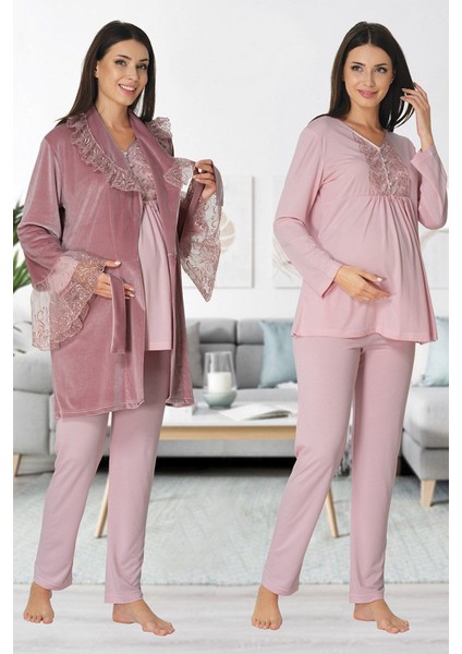 t Sabahlıklı Lohusa Pijama Takımı