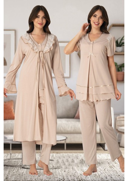 t Sabahlıklı Lohusa Pijama Takımı