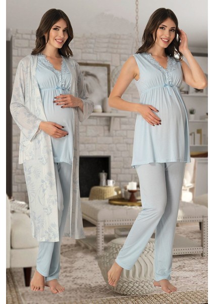 t Sabahlıklı Lohusa Pijama Takımı