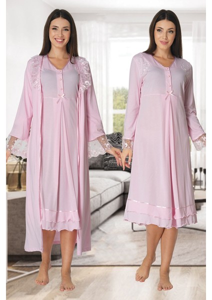 t Sabahlıklı Lohusa Gecelik Takım