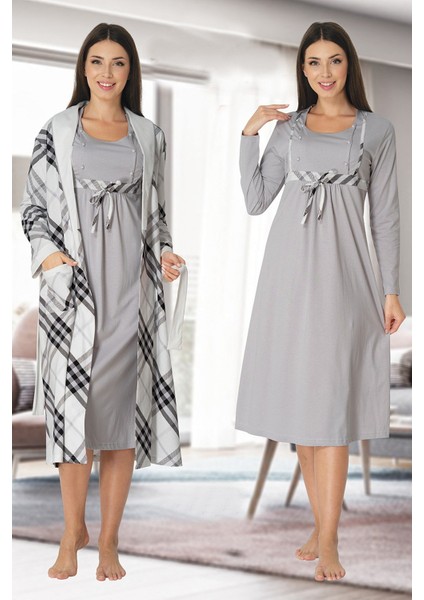 t Sabahlıklı Lohusa Gecelik Takım