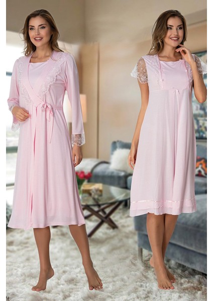 t Sabahlıklı Lohusa Gecelik Takım