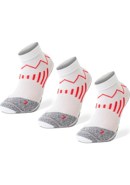 Unisex Uzun Mesafe Maraton Koşu Çorabı 3'lü Paket