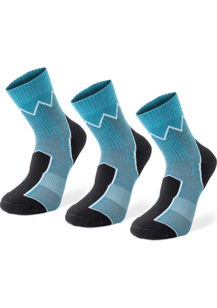 Unisex Nefes Alabilen Yürüyüş Çorabı 3'lü Paket