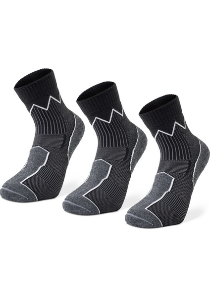 Unisex Nefes Alabilen Yürüyüş Çorabı 3'lü Paket