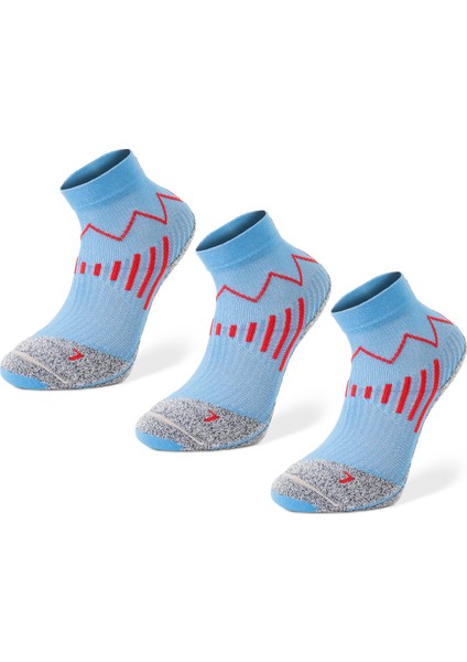 Unisex Uzun Mesafe Maraton Koşu Çorabı 3'lü Paket