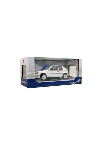 1/18 1987 Peugeot 205 Rallye Solido Dıecast Model Araba Hayat Oyuncak