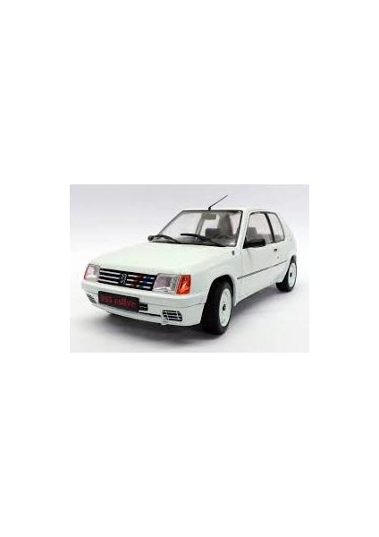 1/18 1987 Peugeot 205 Rallye Solido Dıecast Model Araba Hayat Oyuncak