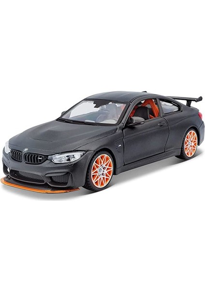 Bmw M4 Gts 1:24 Gri Model Araba