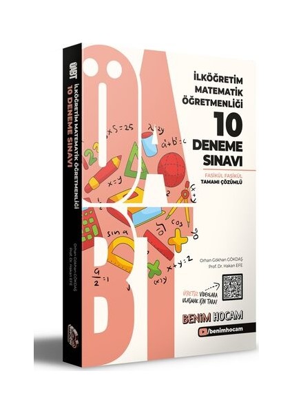 2021 ÖABT Ilköğretim Matematik Öğretmenliği Tamamı Çözümlü 10 Fasikül Deneme Sınavı