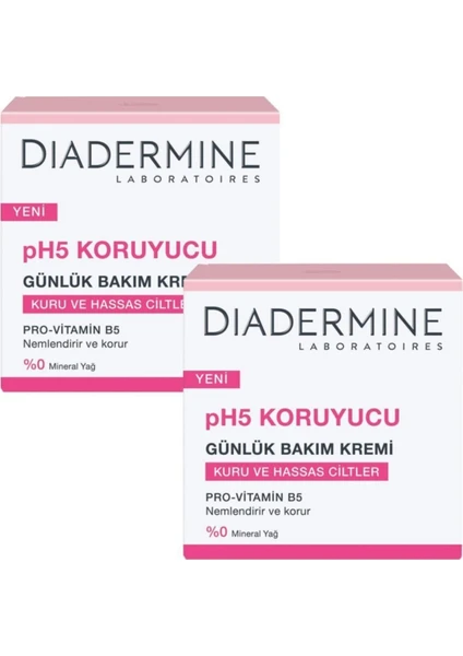 Ph5 Koruyucu Günlük Bakım Kremi 50 ml x 2'li