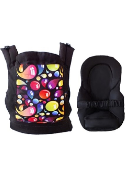 Renkli Toplar Yenidoğan Set Ergonomik Kanguru