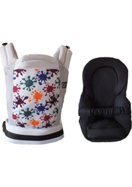 Renkli Boyalar Yenidoğan Set Ergonomik Kanguru