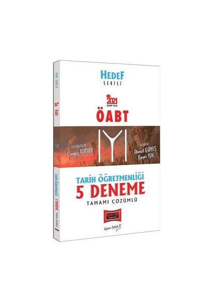 2021 ÖABT Tarih Öğretmenliği 5 Deneme Tamamı Çözümlü