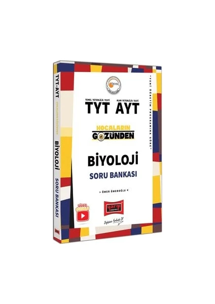 Yargı Yayınevi TYT AYT Hocaların Gözünden Biyoloji Soru Bankası - Ömer Ömeroğlu