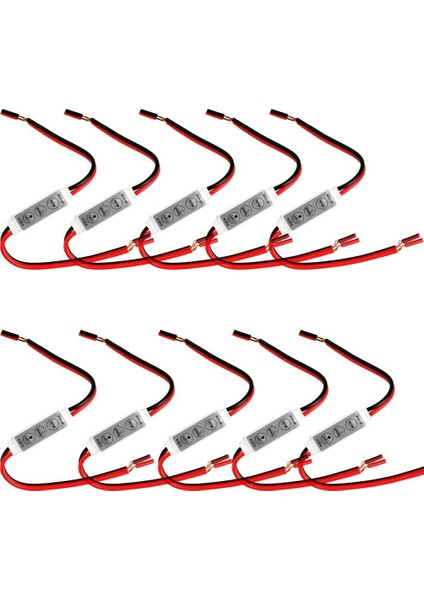 10 Adet Şerit LED Dimmer Kontrol Devresi Modül 12V 24V