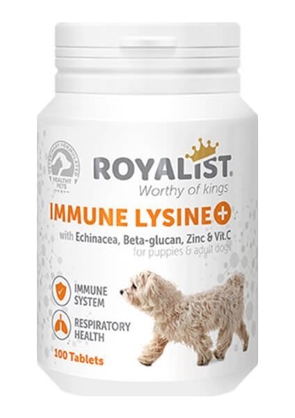 Immune Lysine Köpekler Için Tablet 100 Adet