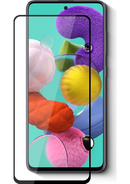 Samsung Galaxy A51 Kırılmaz Cam 5d Tam Kaplayan Temperli Ekran Koruyucu