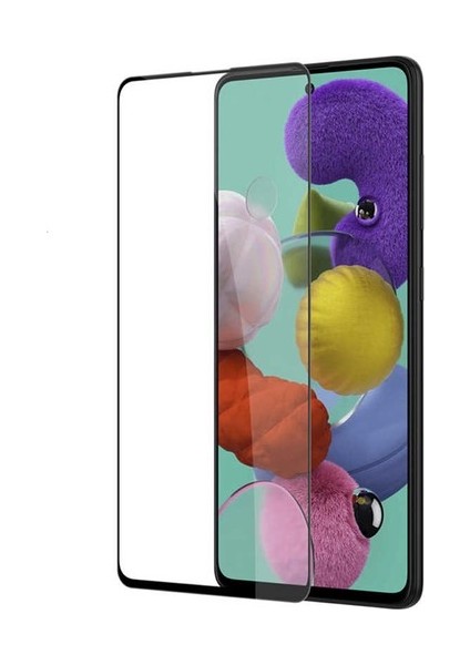 Samsung Galaxy A51 Kırılmaz Cam 5d Tam Kaplayan Temperli Ekran Koruyucu