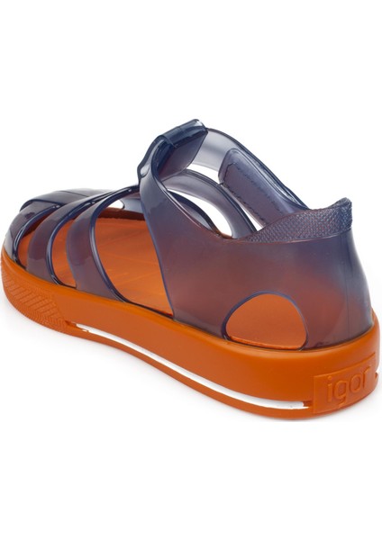 Star Bicolor Çocuk Lacivert Sandalet fırsatları