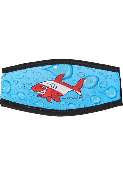 Maske Arkalığı Shark, Neopren, Velkrolu